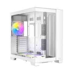 מארז לבן Antec C8 ARGB E-ATX Mid-Tower 3X ARGB FANS Incl White