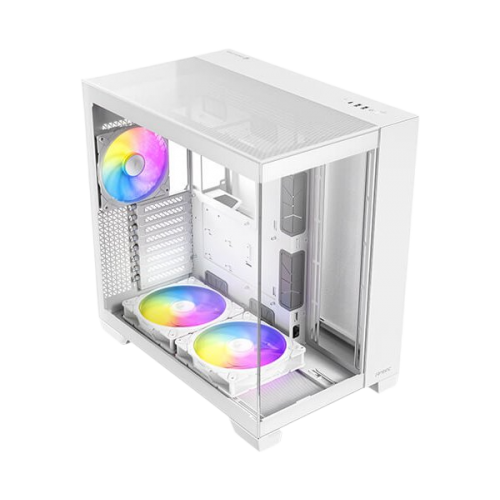 מארז לבן Antec C8 ARGB E-ATX Mid-Tower 3X ARGB FANS Incl White