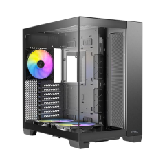 מארז שחור Antec C8 RGB E-ATX Mid-Tower 3X ARGB FANS Incl Black