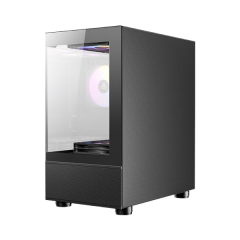 מארז שחור Antec CX200M RGB ELITE M-ATX 5X120mm RGB FANS
