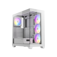 מארז Antec CX300 ARGB White Mid-Tower 4x120mm Fan Include