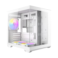 מארז לבן Antec CX60M ARGB Mini-Tower Gaming Case 3X120mm ARGB Fan