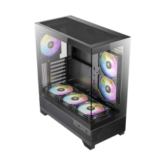 מארז שחור Antec CX700 ARGB BLACK ATX 3X120MM ARGB FANS USB-C