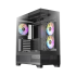 מארז שחור Antec CX700 ARGB BLACK ATX 3X120MM ARGB FANS USB-C