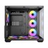 מארז Antec CX Mirror Black Mini-Tower Gaming Case 7X120mm ARGB