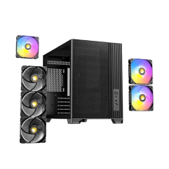 מארז ARGB Type-C 3.2 Antec Flux M Mid Tower Micro-ATX