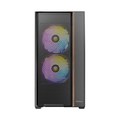 מארז Antec Flux Rear Mid Tower 3X140mm ARGB 2X120MM Fan TypeC 3.2