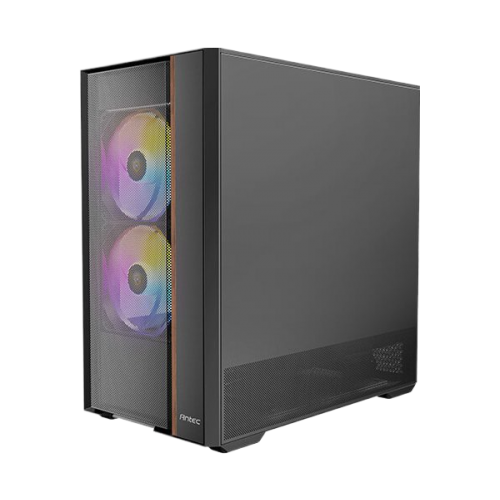 מארז Antec Flux Rear Mid Tower 3X140mm ARGB 2X120MM Fan TypeC 3.2