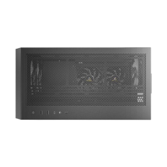 מארז Antec Flux Rear Mid Tower 3X140mm ARGB 2X120MM Fan TypeC 3.2