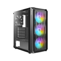 מארז Antec NX292 ARGB Mid Tower E-ATX MB 3X120MM ARGB SIDE GLASS
