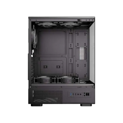 מארז Antec VCX300 ARGB Black Mid-Tower ATX 5x120mm Fans include