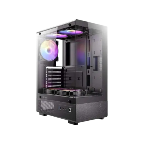 מארז Antec VCX300 ARGB Black Mid-Tower ATX 5x120mm Fans include