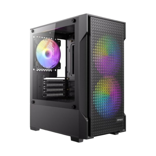 מארז Antec VX100M ARGB 3X ARGB 120mm Fan Micro-ATX Mini Tower