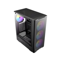 מארז Antec VX310 ARGB ATX Mid-Tower Tempered Glass 4x120mm Fans
