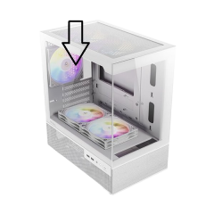 זכוכית למארז לבן ANTEC CX200M