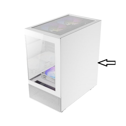 צד ימין למארז לבן ANTEC CX200M