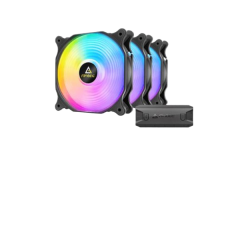 מאווררים למארז Antec F12 Racing 120mm ARGB 3 Pack Fan+Controller