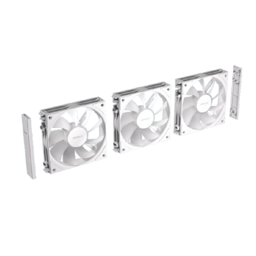 מאוררים למארז ANTEC Connect C120 ARGB WHITE 3PK
