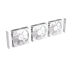 מאוררים למארז ANTEC Connect C120 ARGB WHITE 3PK