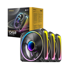 מאווררים למארז Antec Orbit 120 ARGB 3 Pack