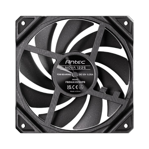 מאוורר למארז Antec Nova 120mm Black Fan And Speed Conntroller