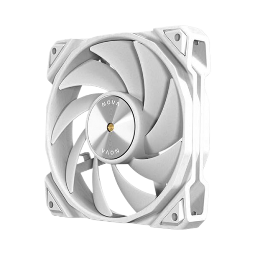 מאוורר למארז Antec Nova 120mm White Fan And Speed Conntroller