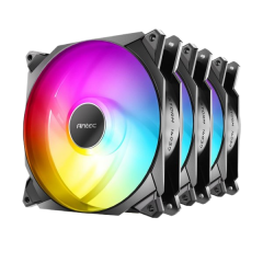 מאווררים למארז Antec Storm T3 140mm Black ARGB 3 Fan Pack