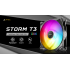 מאווררים למארז Antec Storm T3 140mm Black ARGB 3 Fan Pack