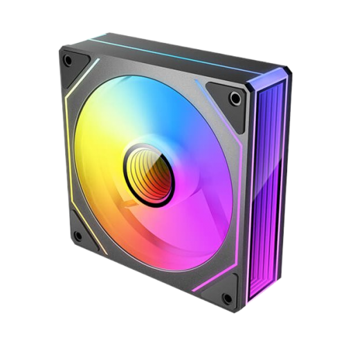 מאווררים למארז ANTEC Vision 120 Reverse ARGB FANS BLACK 3PK