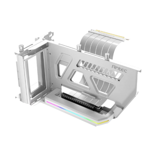 כבל ותושבת לכ. מסך Vertical GPU Bracket White - Antec SHIFT ARGB