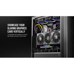 כבל ותושבת לכ. מסך Vertical GPU Bracket White - Antec SHIFT ARGB