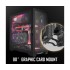 כבל לכרטיס מסך Antec PCIE 4.0 Riser Cable Black