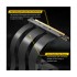 כבל לכרטיס מסך Antec PCIE 4.0 Riser Cable Black
