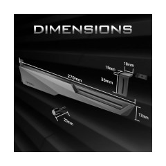 תומך לכרטיס מסך ANTEC GPU Holder Dagger Black