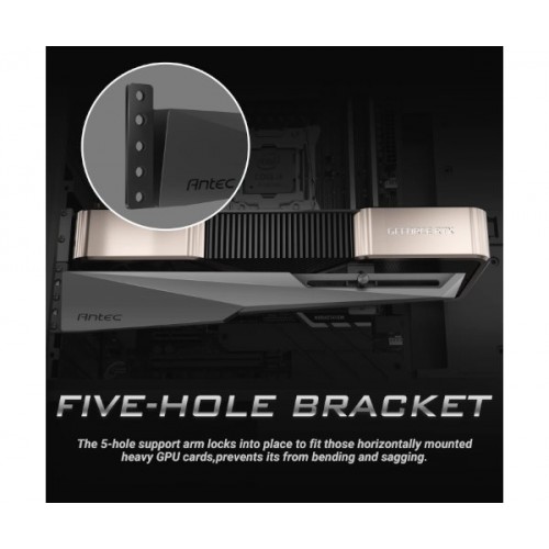 תומך לכרטיס מסך ANTEC GPU Holder Dagger Black