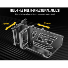 תופסן אנכי Antec Shift Vertical GPU Bracket incl PCIE4.0 riser