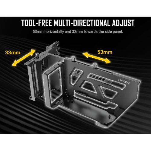 תופסן אנכי Antec Shift Vertical GPU Bracket incl PCIE4.0 riser