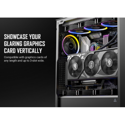 תופסן אנכי Antec Shift Vertical GPU Bracket incl PCIE4.0 riser