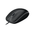 עכבר חוטי Logitech B100 Optical OEM שחור