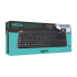 Logitech K400 פלוס מקלדת מגע אלחוטית עם משטח מגע.