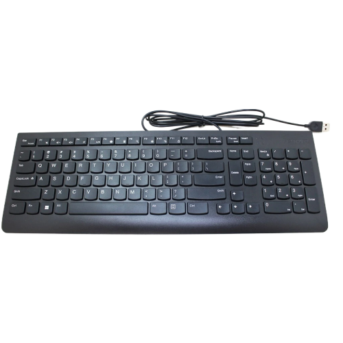 מקלדת Lenovo Calliope Gen2, שחורה, אנגלית/עברית