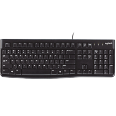 מקלדת מחשב Logitech K120 עברית אנגלית