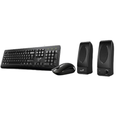 חבילת מקלדת Genius KMS-U130 Super Value