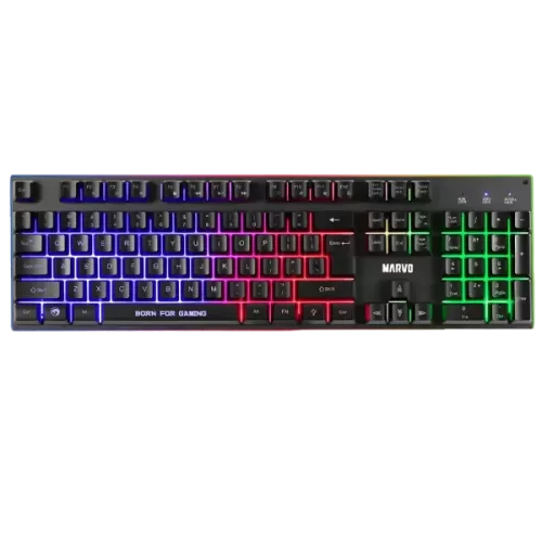 מקלדת, אוזניות, עכבר, משטח עכבר מדגם Marvo Gaming COMBO Loot 40 CM416 4 ב-1 - MARVO-CM416