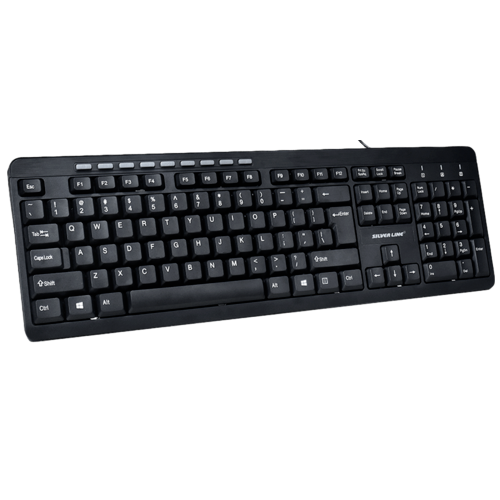 מקלדת חוטית SILVER LINE KB-MM818 EN-RU-HEB