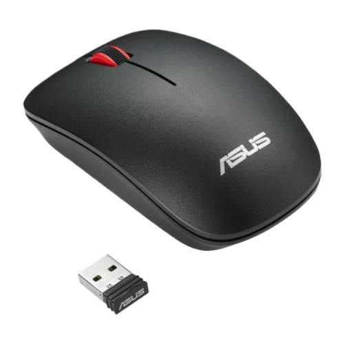 עכבר אלחוטי ארגונומי ASUS WT300 2.4GHZ Black-Red