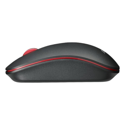 עכבר אלחוטי ארגונומי ASUS WT300 2.4GHZ Black-Red