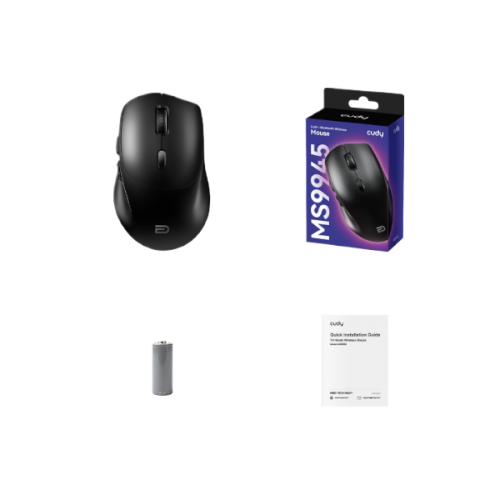 עכבר אלחוטי CUDY MS9945 2.4 and BT Black