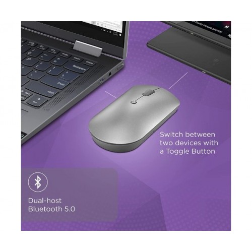 עכבר אלחוטי שקט Lenovo 600 BT Silent Mouse
