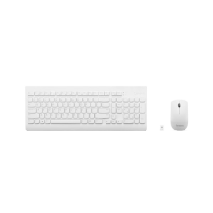 סט אלחוטי לבן 2 שפות Lenovo 510 Wireless Set Hebrew English